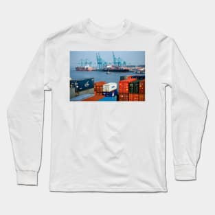 Europa terminal, Antwerp (C004/7794) Long Sleeve T-Shirt